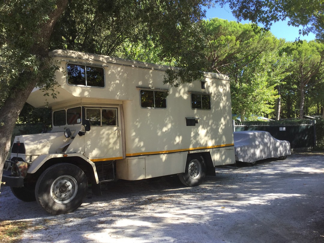 Camper en Rolls-Royce