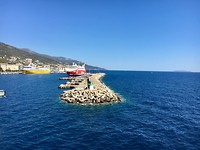 Aankomst in Bastia