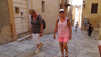 Iolanda en Hetty on route