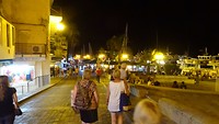 De avond valt in