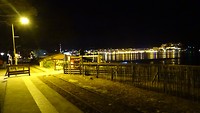 Weer Calvi vanaf het strand