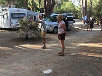 Petanque op Camping La Pinède