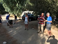 Petanque op Camping La Pinède