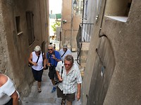 Mooie smalle straatjes in Bonifatio