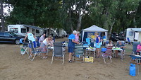 BBQ op het strand van Porto-Vecchio