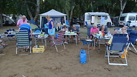 BBQ op het strand van Porto-Vecchio