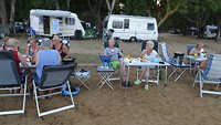 BBQ op het strand van Porto-Vecchio