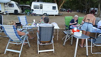 BBQ op het strand van Porto-Vecchio