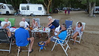 BBQ op het strand van Porto-Vecchio