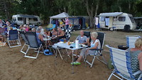BBQ op het strand van Porto-Vecchio