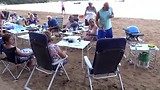 BBQ op het strand van Porto-Vecchio