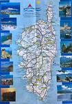 Kaart van Corsica