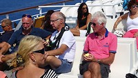 Op de veerboot