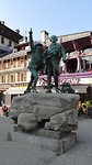 Standbeeld in Chamonix