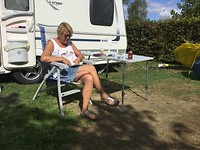 Weer in de zon bij Camping Les Bords de Loue in Parcey