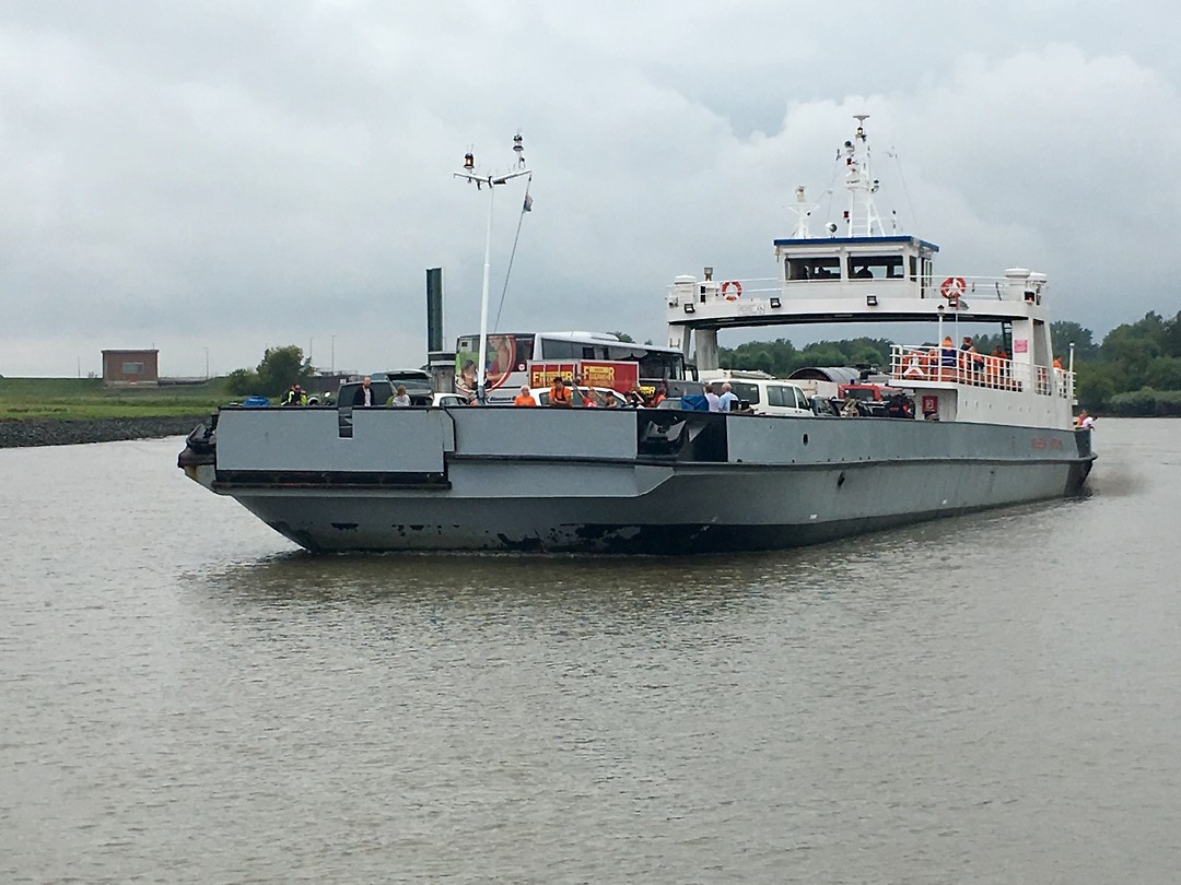 Veerboot op de Elbe Foto Reisblog