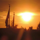 Wow, zonsondergang