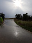 Maar de zon kwam weer snel!