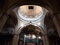 In de kerk van la Santa Cruz in Nájera