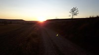 Zonsopkomst op de Meseta