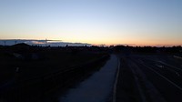 Zonsopkomst even na Fromista