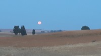 Maan boven Teradillos 07.35 uur