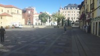 Plein in centrum León