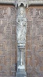 Een van de poorten van de kathedraal