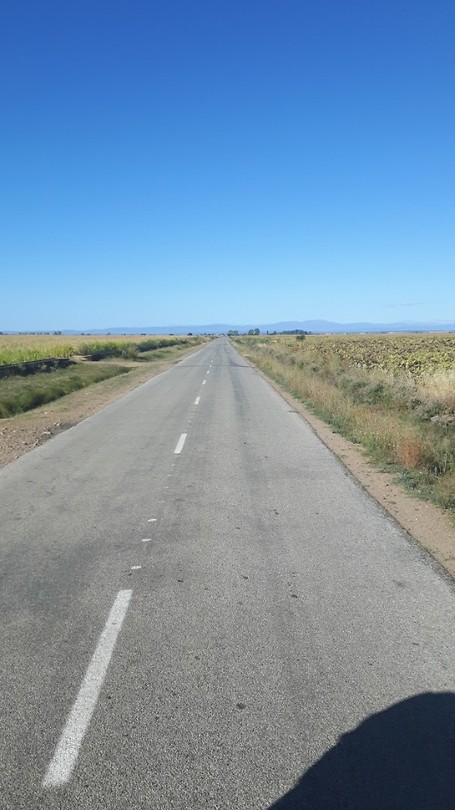 En dat vele km's lang.......