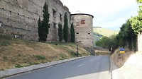 De burcht in Villafranca