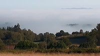 Een geluk dat we boven de wolken lopen
