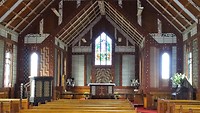 Church Tikitiki interieur