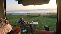 Gisborne camping avond