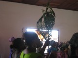 Feest in de kerk op Palmzondag
