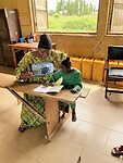 Madam Rahma met Suabida.