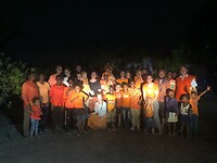 Koningsdag in Tamale.😃