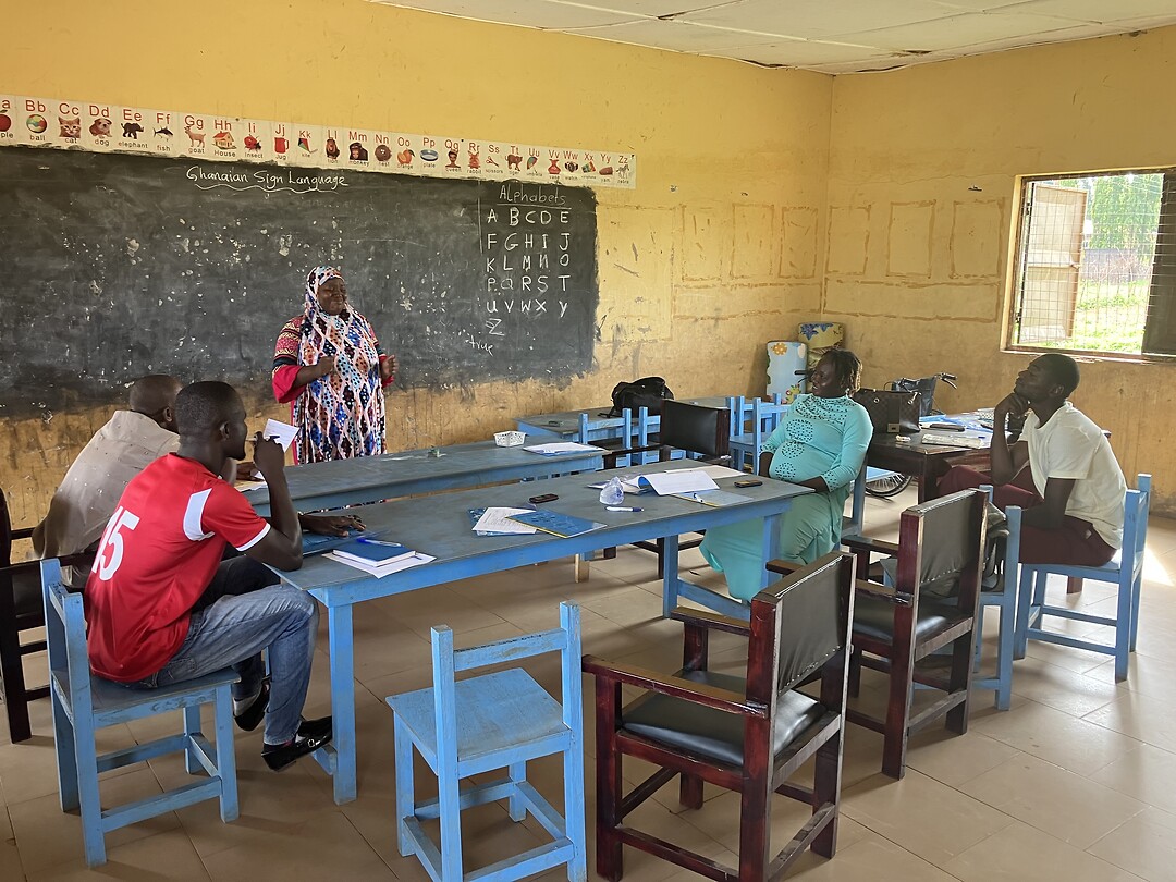 Training Signlanguage