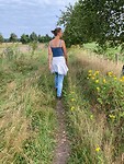 Wandelen met Jannet.