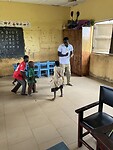 Dansen in de klas.