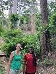 Op naar de top van de Mount Afadja, de hoogste berg van Ghana.