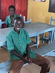 Abukari is blij dat hij weer naar school kan