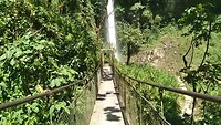 Waterfall bridge