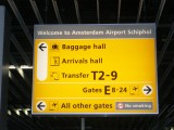 stap 1: Schiphol / step 1: Schiphol