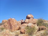 Group pic at Devils Marbles