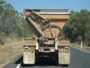 achter een roadtrain