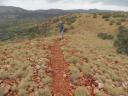 arrernte trail naar Inarlanga pass
