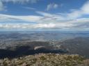 Hobart vanaf mt Wellington