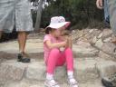 Freycinet ,even 'n dip op de barre voettocht