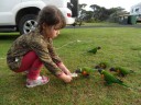 Olivia in Merimbula