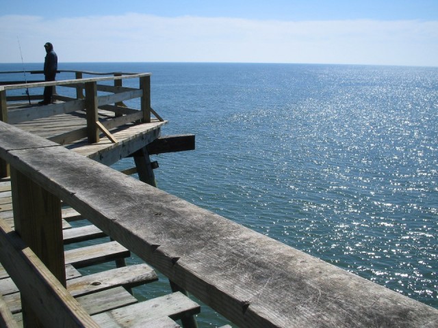 De oceaan!